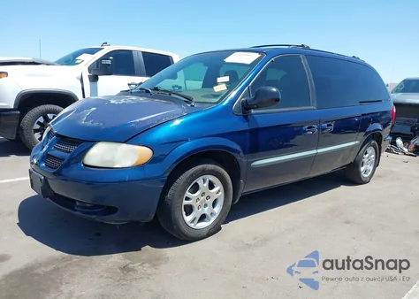 2002 Dodge Grand Caravan Ex z USA, uszkodzony, nr VIN 2B8GP74L42R652504